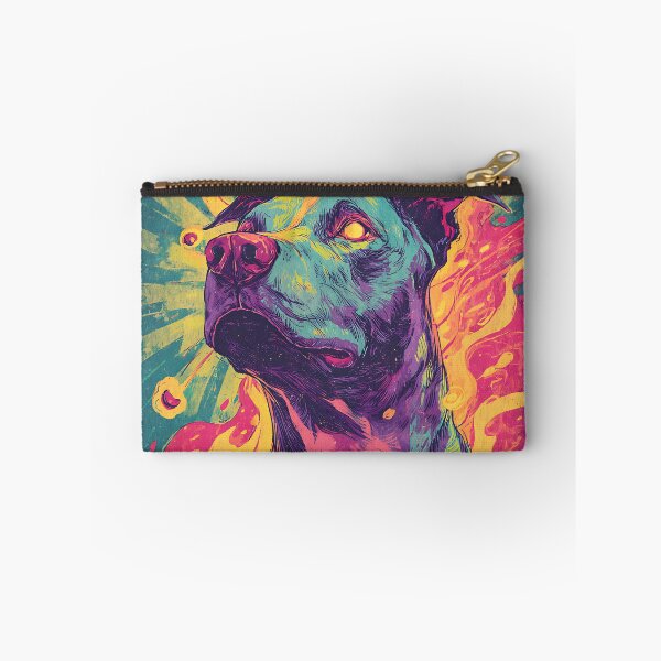 Item preview, Colorful Psychedelic Dog designed and sold by bapupa.