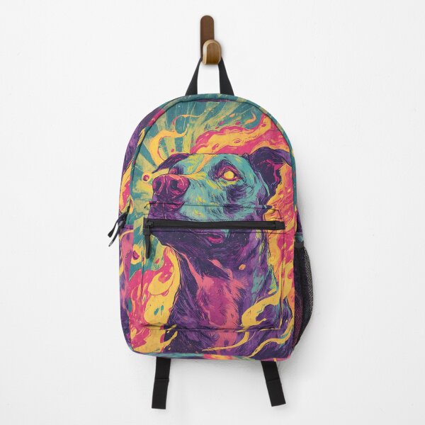 Item preview, Colorful Psychedelic Dog designed and sold by bapupa.
