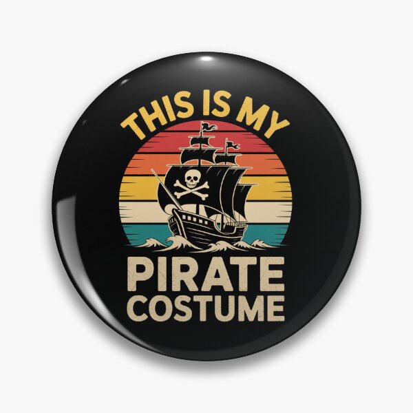 Item preview, This Is My Pirate Costume designed and sold by AnixieArtFun.