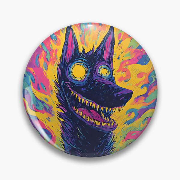 Item preview, Surreal Psychedelic Dog designed and sold by bapupa.