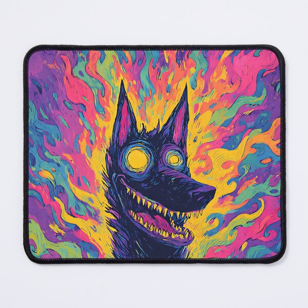 Item preview, Surreal Psychedelic Dog designed and sold by bapupa.