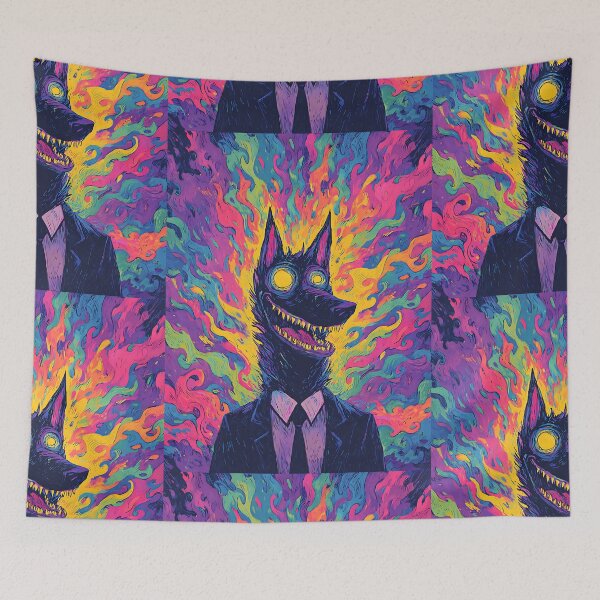 Item preview, Surreal Psychedelic Dog designed and sold by bapupa.