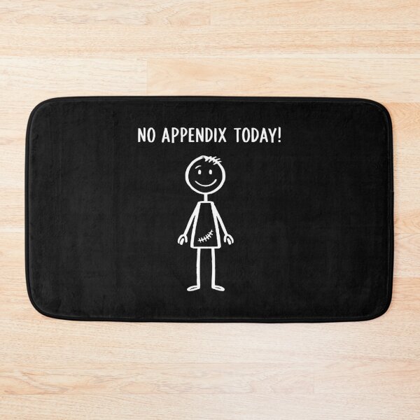 Item preview, Funny Appendectomy - No Appendix Today! Appendectomy Chalk Drawing designed and sold by clothesy7.