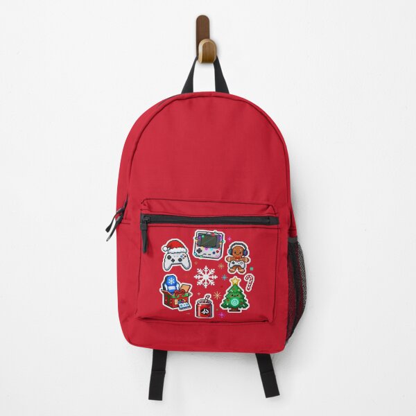 Item preview, Cute Pixel Gamer Christmas Sticker Pack II designed and sold by MuseAI.