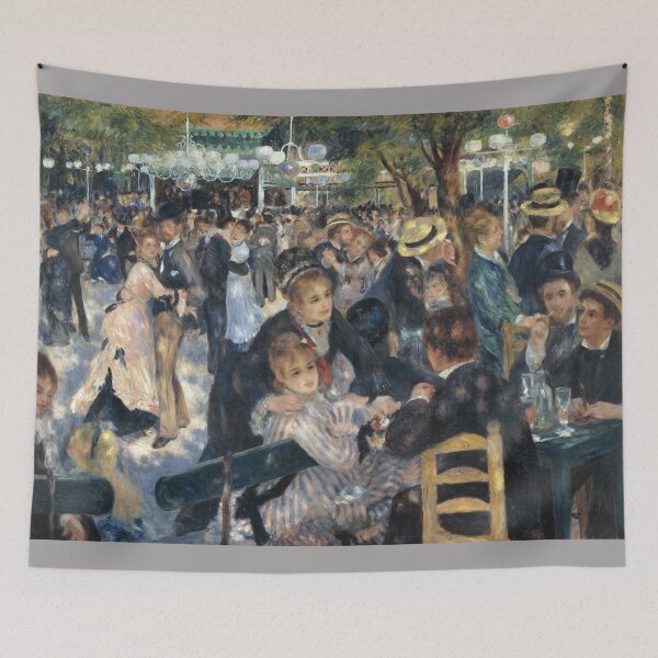 Aperçu de l'œuvre Le moulin de la Galette - Renoir créée et vendue par Overpryce.
