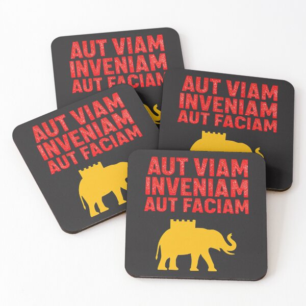 Item preview, Hannibal Barca Quote Aut Viam Inveniam Design designed and sold by Retr0Tshirts.