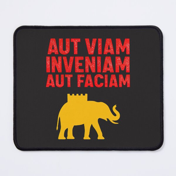 Item preview, Hannibal Barca Quote Aut Viam Inveniam Design designed and sold by Retr0Tshirts.