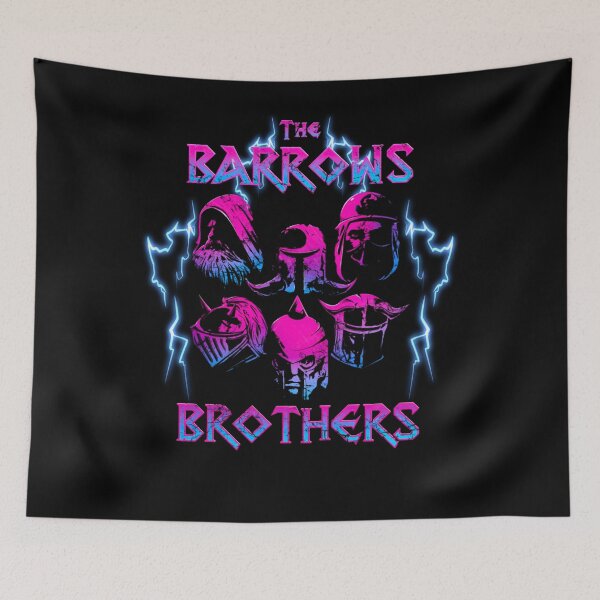 Item preview, The Barrows Brothers Band Metal designed and sold by MyrtieDicki.