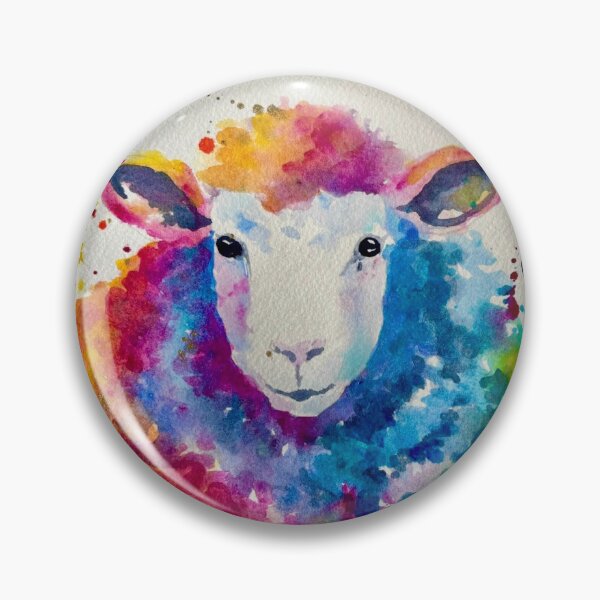 Item preview, Rainbow sheep  designed and sold by PaintyCreator.