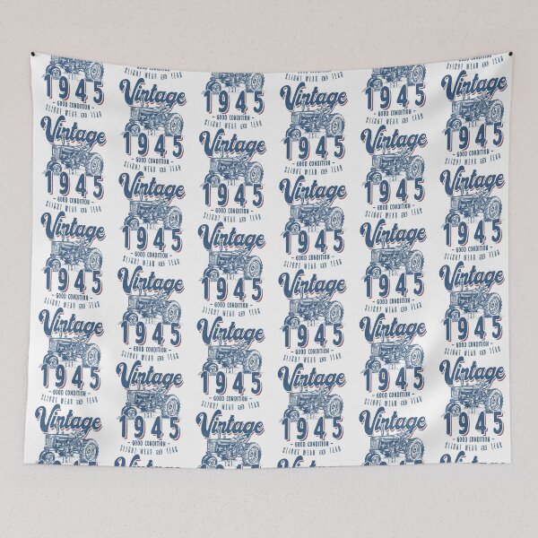 Item preview, Vintage Tractor Farmer Birthday Born In 1945 designed and sold by JRRTs.