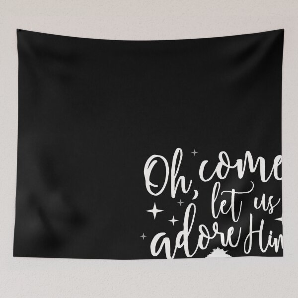 Item preview, funny classic o retro us vintage come let christmas merry him adore designed and sold by MelissaroBoxley.
