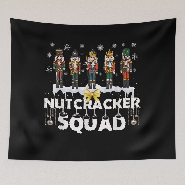 Item preview, Holiday Retro Classic Vintage Christmas Fmaily Nutcracker Squad designed and sold by StacyBattleArt.