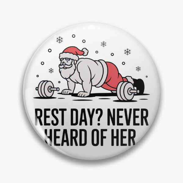 Item preview, Rest Day Never Heard of Her Funny Christmas Gym Shirt designed and sold by WSPrintCrafter.