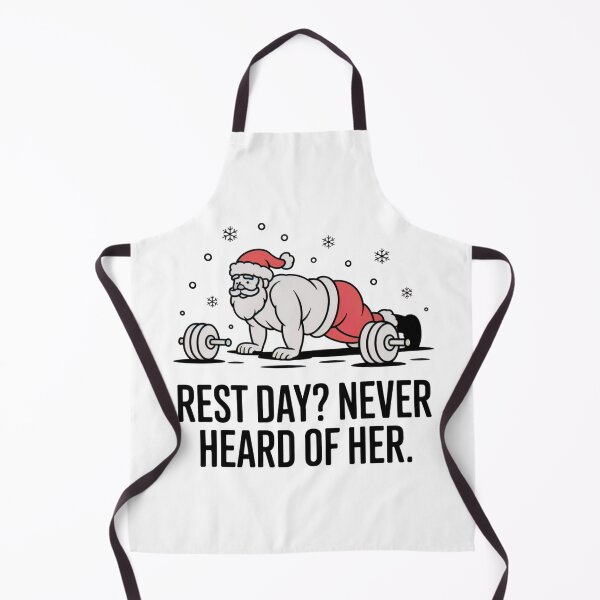 Item preview, Rest Day Never Heard of Her Funny Christmas Gym Shirt designed and sold by WSPrintCrafter.