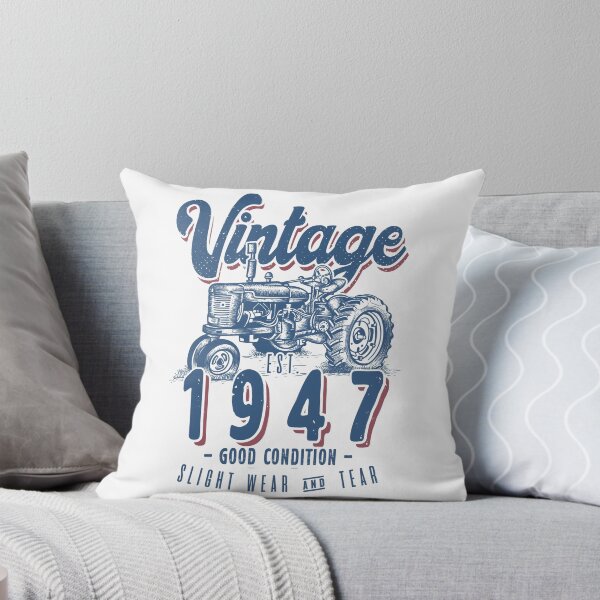 Item preview, Vintage Tractor Farmer Birthday Born In 1947 designed and sold by JRRTs.