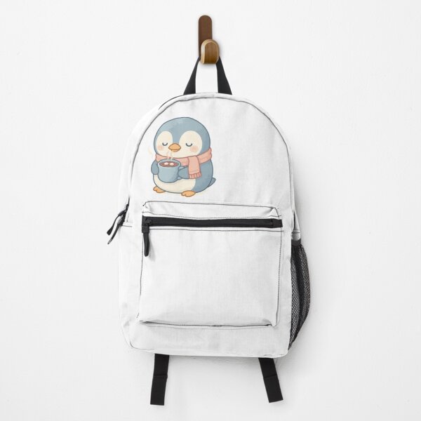 Item preview, Cute Kawaii Penguin with Hot Cocoa designed and sold by DaEeX.