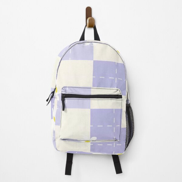 Item preview, Purple Gingham with Daisies designed and sold by Colorville.