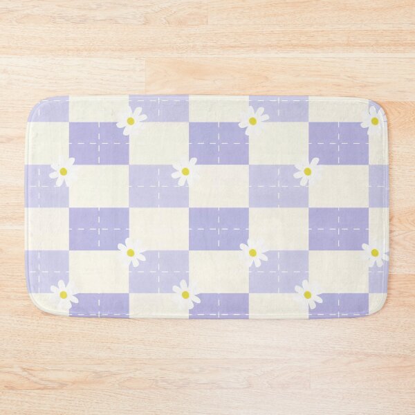 Item preview, Purple Gingham with Daisies designed and sold by Colorville.