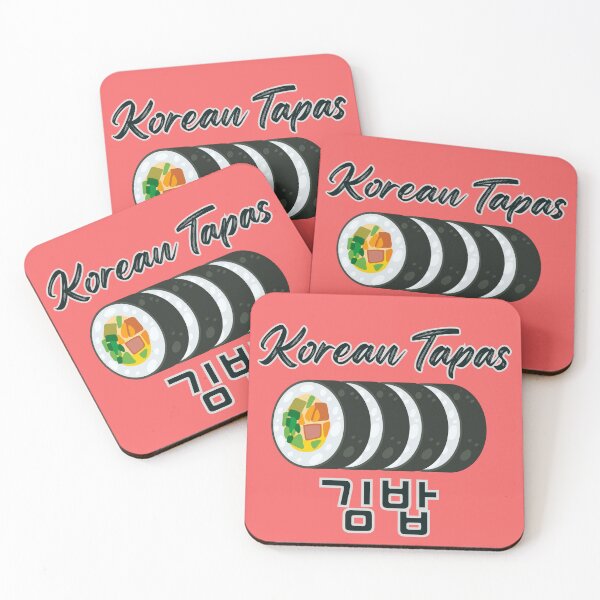 Item preview, Korean Tapas – Gimbap 김밥 | Korean Street Food Design designed and sold by mycreastyle.