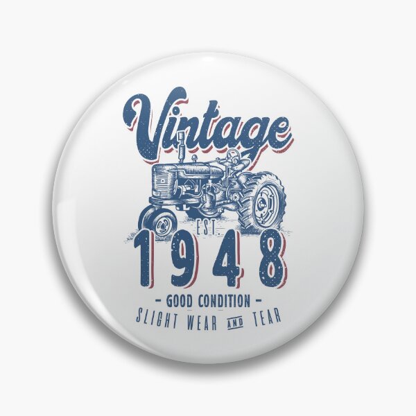 Item preview, Vintage Tractor Farmer Birthday Born In 1948 designed and sold by JRRTs.
