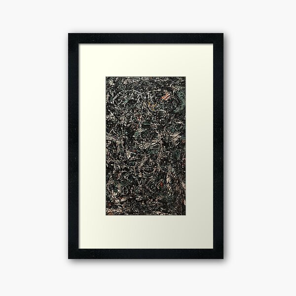 Jackson Pollock - BStack Framed Art Print