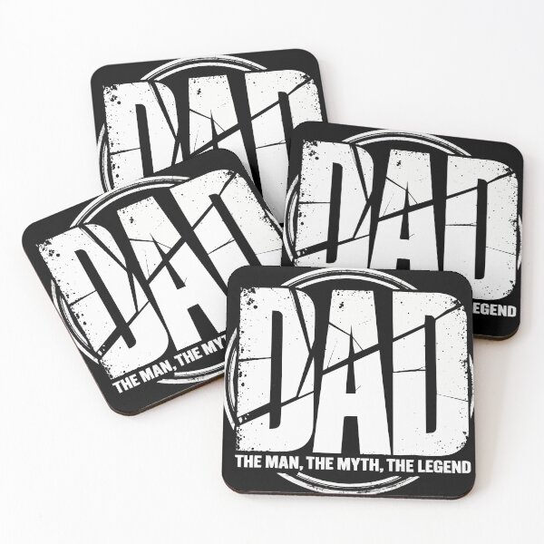 Item preview, Dad The Man The Myth The Legend Vintage Emblem designed and sold by VikArtStudio.