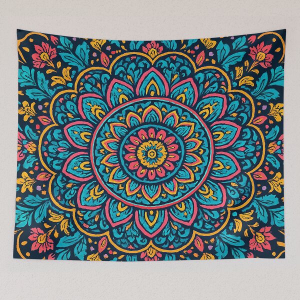 Item preview, Radiant mandala floral magic designed and sold by Sigtrix.