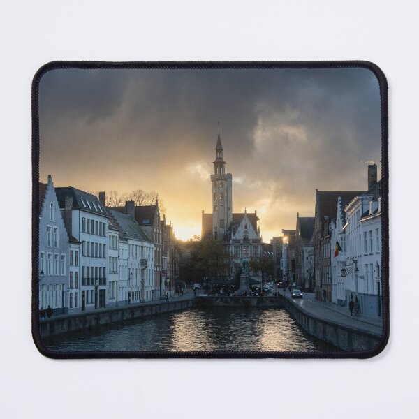 Item preview, Winter Sunset Bruges, Belgium designed and sold by Imladris01.