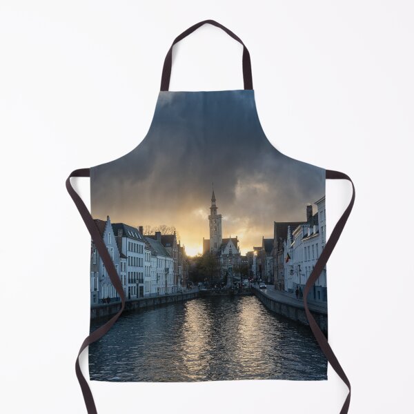 Item preview, Winter Sunset Bruges, Belgium designed and sold by Imladris01.