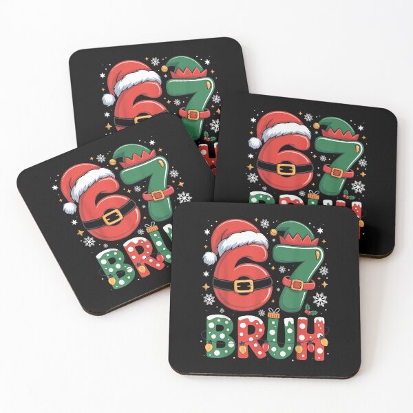 Item preview, Bruh 67 Six Seven 6 7 Meme Christmas Funny Boy Girl Kids designed and sold by Coussahi.
