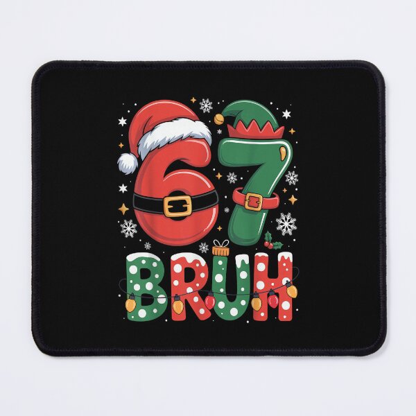 Item preview, Bruh 67 Six Seven 6 7 Meme Christmas Funny Boy Girl Kids designed and sold by Coussahi.