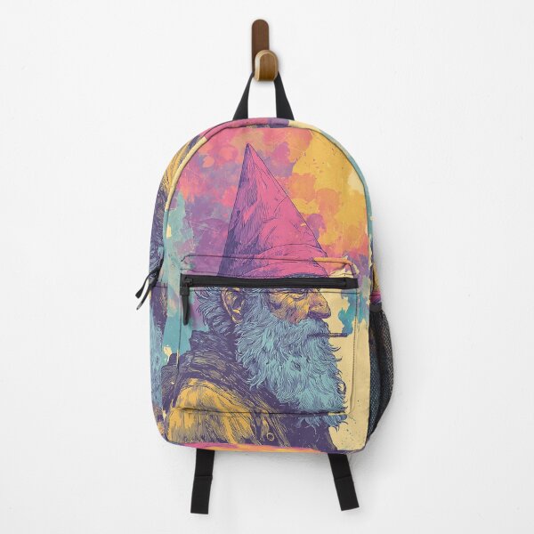 Item preview, Colorful Psychedelic Gnome designed and sold by bapupa.