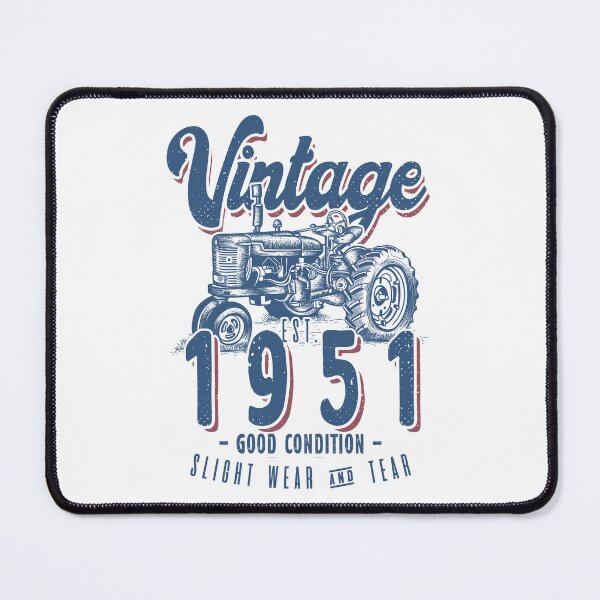 Item preview, Vintage Tractor Farmer Birthday Born In 1951 designed and sold by JRRTs.