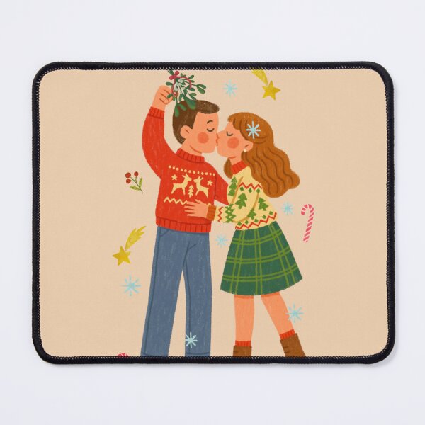 Item preview, Kissing under the mistletoe  designed and sold by Taika Tori Art .