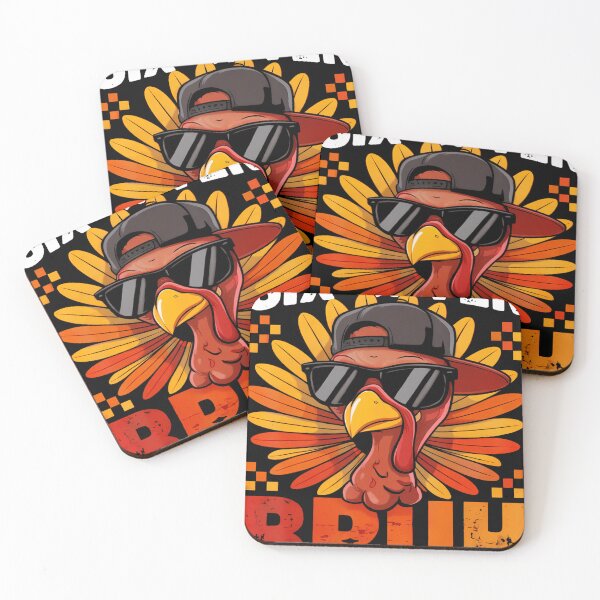 Item preview, Turkey Seven Vintage Bruh Meme Christmas Six Humor designed and sold by MichasBenson.
