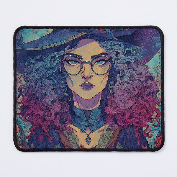 Item preview, Magical Psychedelic Witch designed and sold by bapupa.
