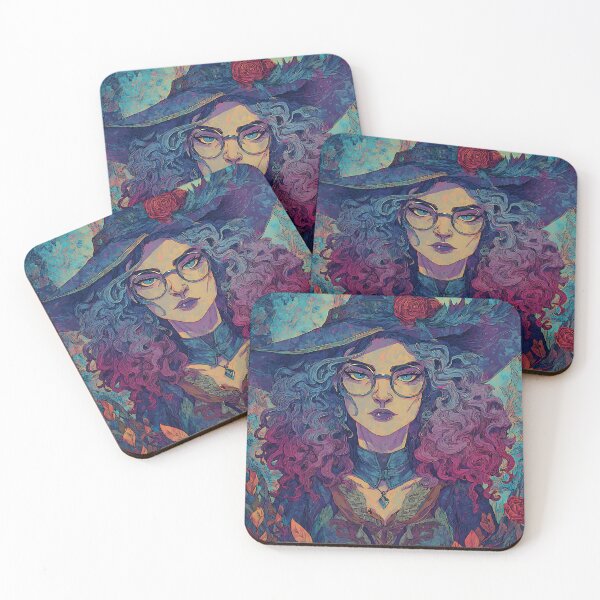 Item preview, Magical Psychedelic Witch designed and sold by bapupa.