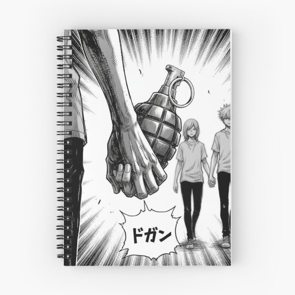 Item preview, Manga Hand Holding Grenade DOKAN REZE designed and sold by Amelia Design.
