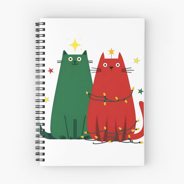 Item preview, Modern Minimalism Cats Christmas designed and sold by CatAPlenty.