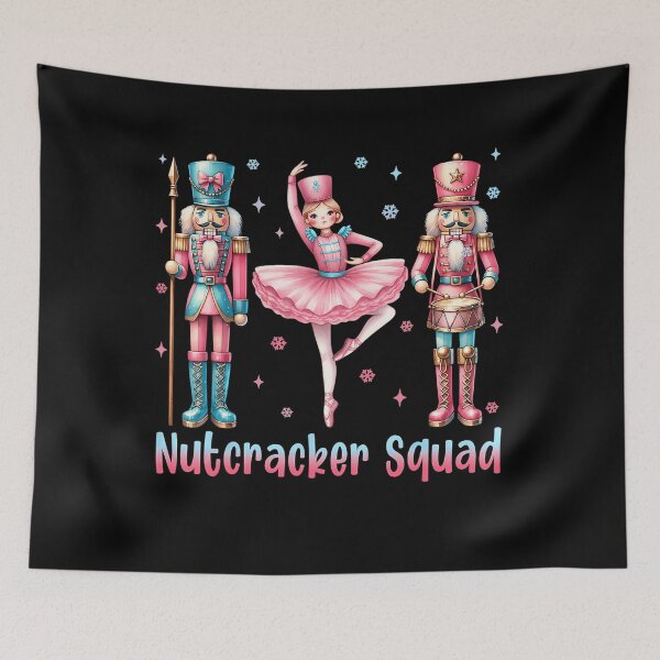 Item preview, Fmaily Christmas Nutcracker Vintage Retro Squad Classic Holiday designed and sold by StacyBattleArt.