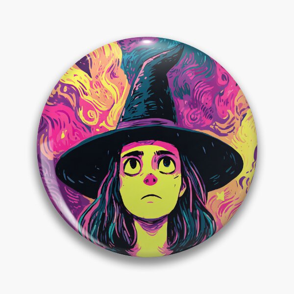 Item preview, Cosmic Psychedelic Witch designed and sold by bapupa.