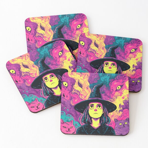 Item preview, Cosmic Psychedelic Witch designed and sold by bapupa.