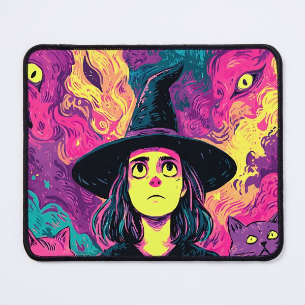 Item preview, Cosmic Psychedelic Witch designed and sold by bapupa.