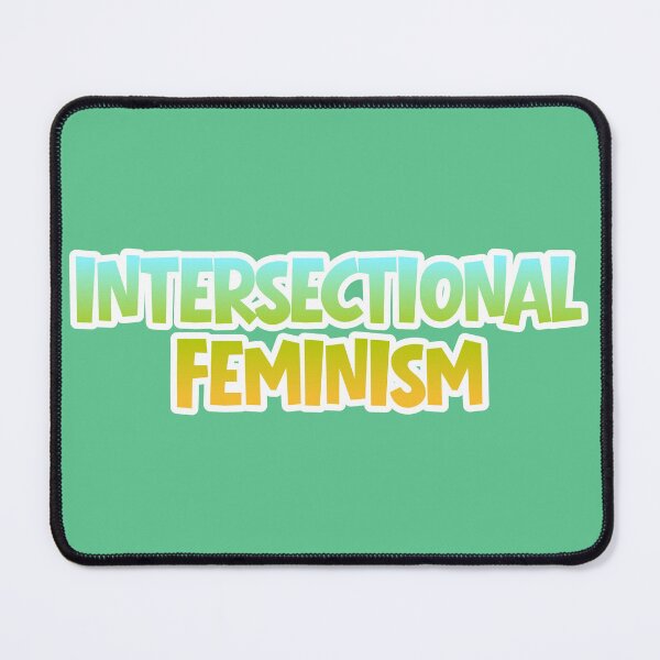 Item preview, Intersectional Feminism blue and orange designed and sold by GeoGoose.