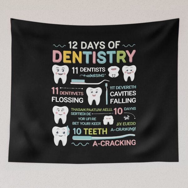 Item preview, 4th of July Dentist US Flag Firework Three Teeth Dental Team7 designed and sold by RsFilsingerArt.