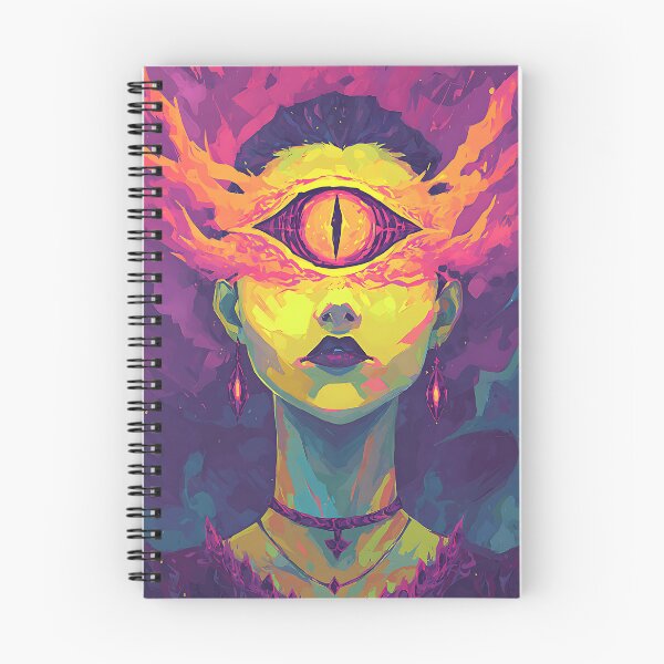 Item preview, Vibrant Psychedelic Witch designed and sold by bapupa.