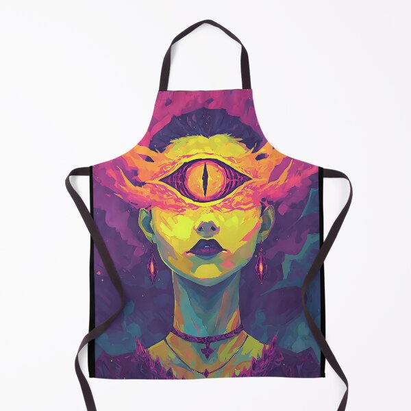 Item preview, Vibrant Psychedelic Witch designed and sold by bapupa.