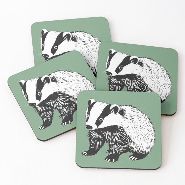 Item preview, Happy Badger penstroke designed and sold by MargLandmeter.