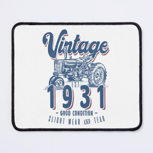 Item preview, Vintage Tractor Farmer Birthday Born In 1931 designed and sold by JRRTs.