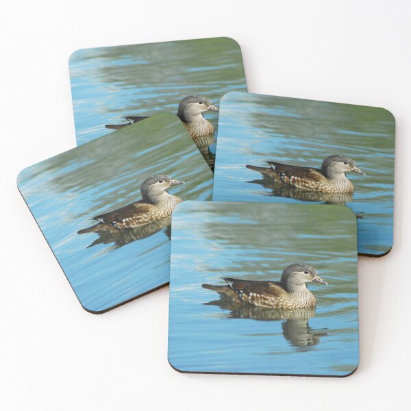 Item preview, Female mandarin duck designed and sold by wagtails.art.